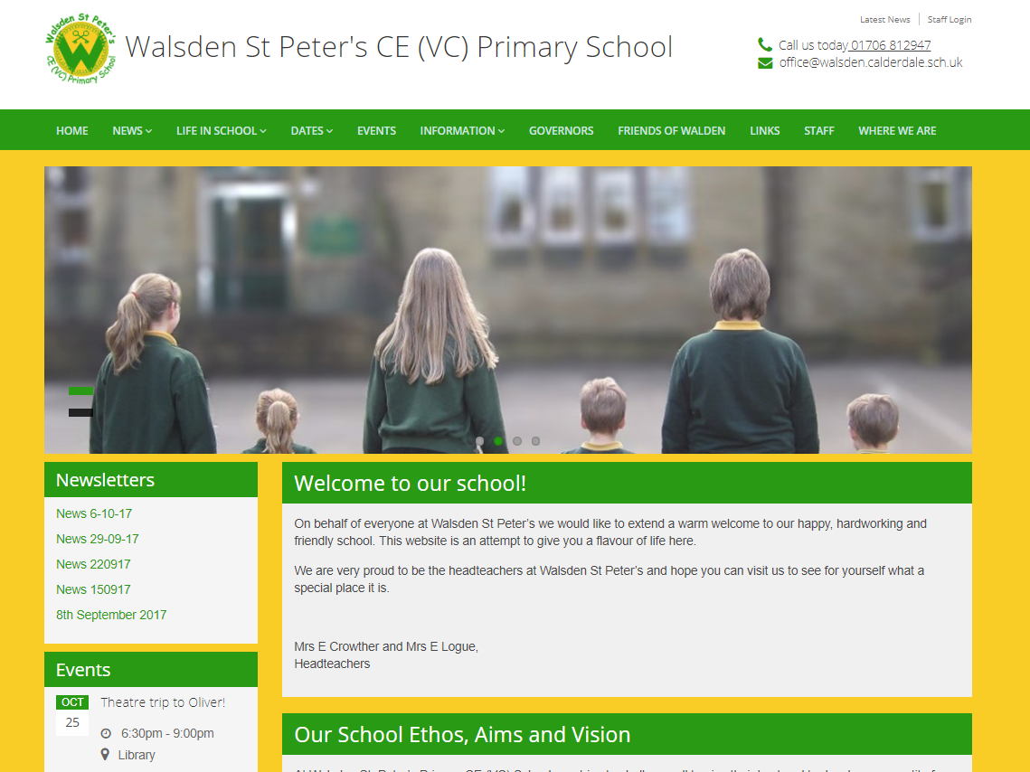 Walsden St Peter's CE (VC) Primary School